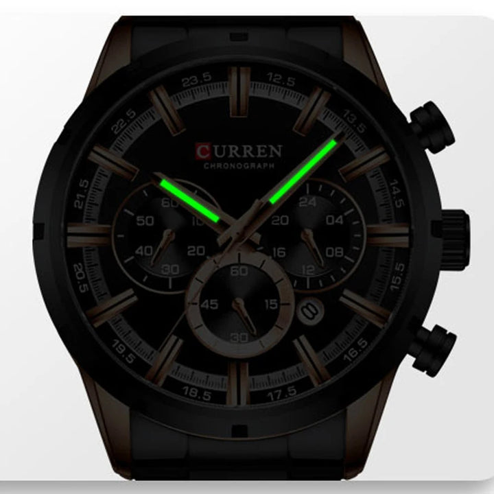 CURREN New Fashion Watches with Stainless Steel