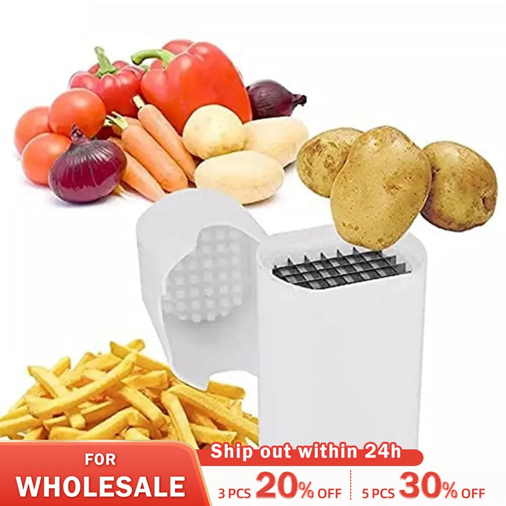 1PCS French Fry Cutter Natural Cut Rapid Slicer