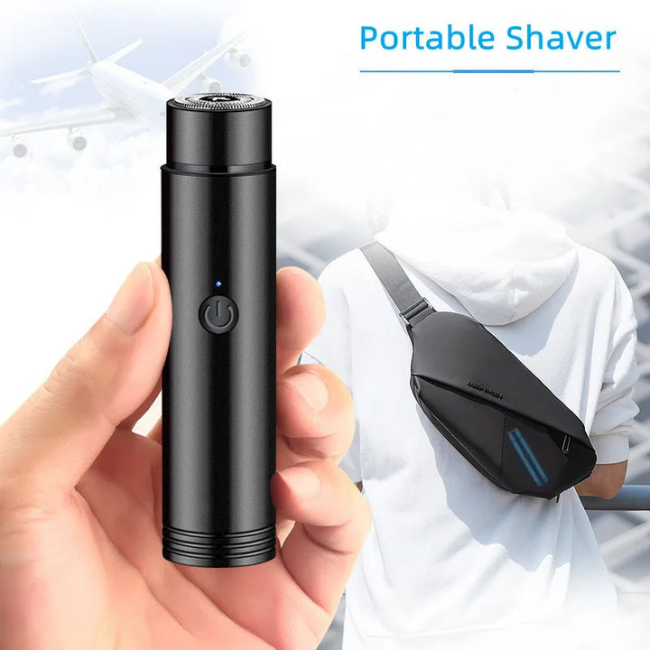 Mini Electric Shaver Men Portable Car Travel Rechargeable