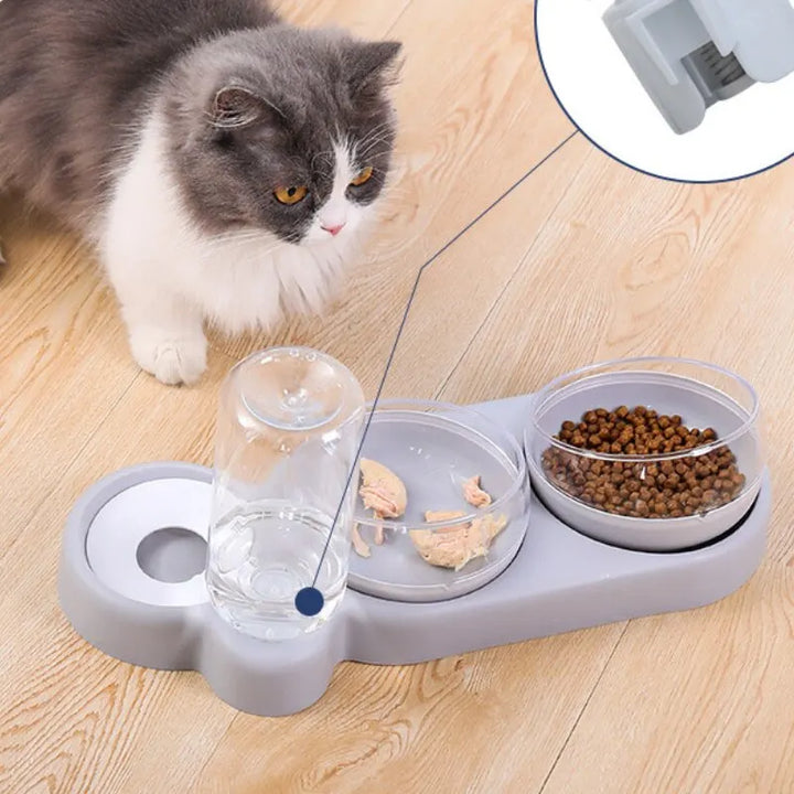 1pc Automatic Food & Water Dispenser Multi-functional