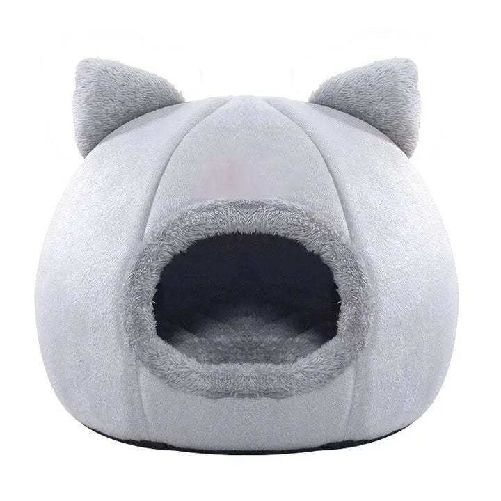 Pet Tent Cave Bed for Cats Small Dogs Self-Warming
