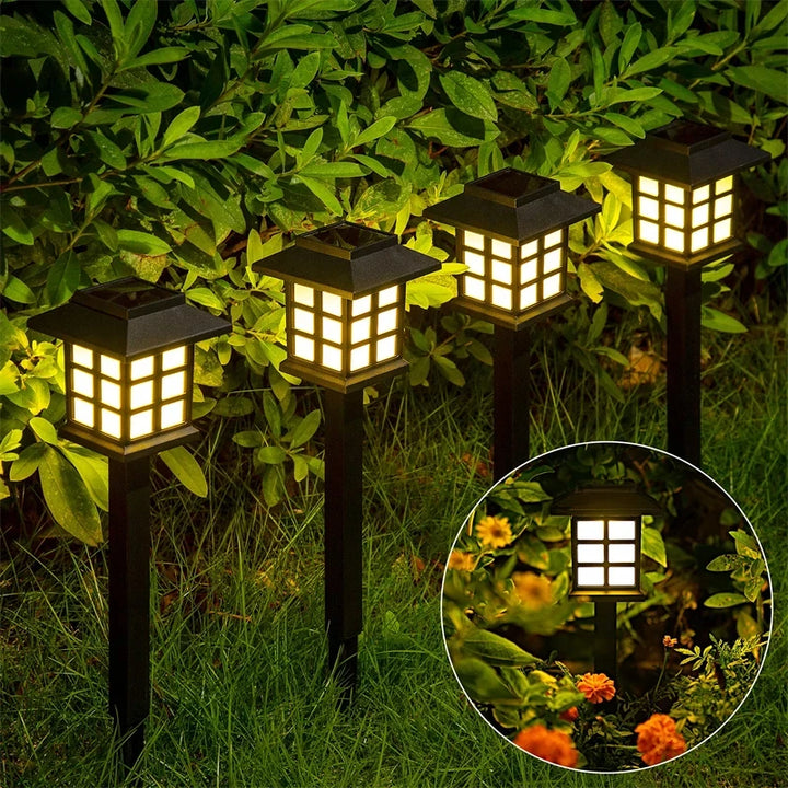 LED Solar Pathway Lights Lawn Lamp Outdoor Solar